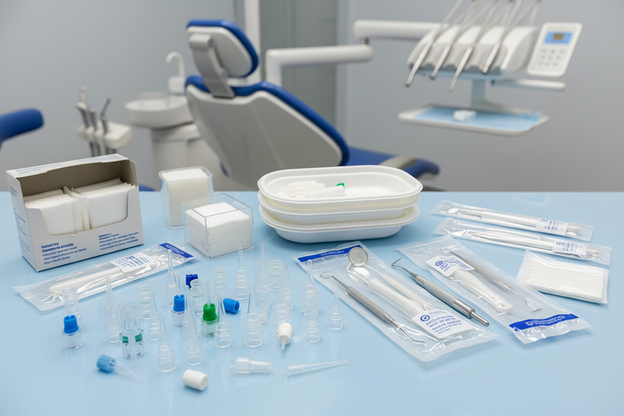 Instrumentos dentales descartables